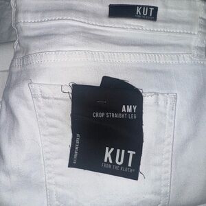 Kut from the Kloth Ivory Denim Pants